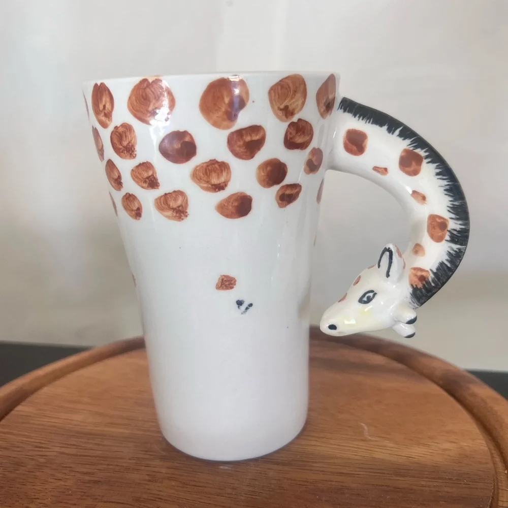 Pier 1 Imports Unique Giraffe Large Mug
